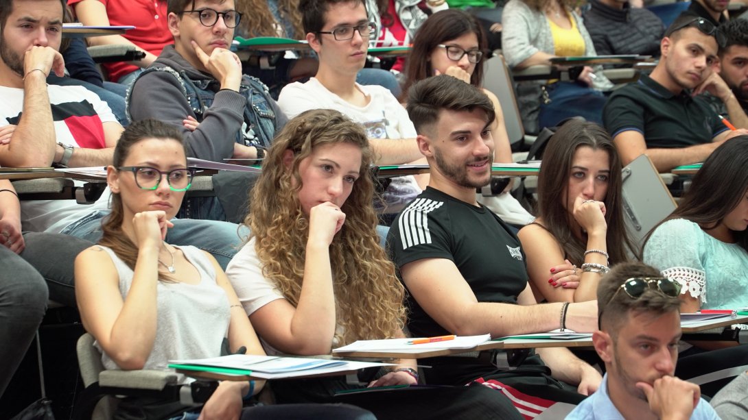 Picture of students attending a class